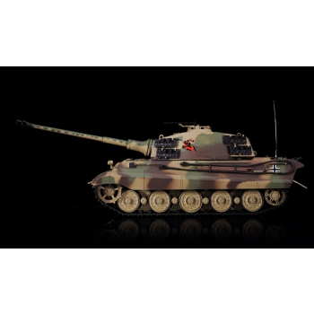 Ferngesteuerter Panzer ASG/IR/Sound/Rauch 1:16 Deutscher Königstiger Henschel RTR 2,4Ghz - Heng Long 3888A-1U (S)